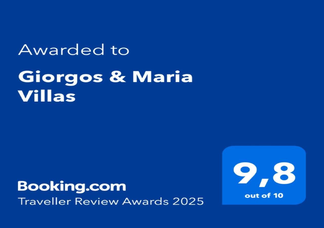 Giorgos&Maria Villas Ágios Matthaíos Exterior foto